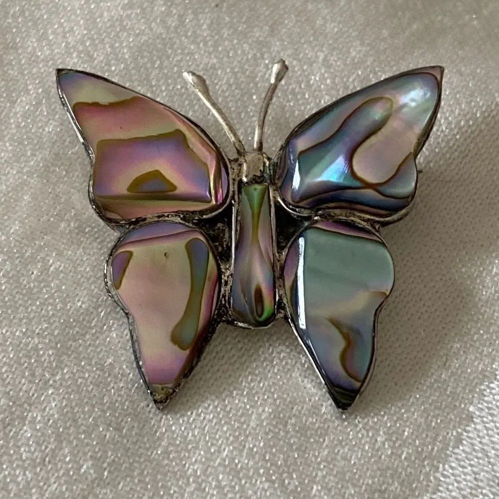 Mexican butterfly pin